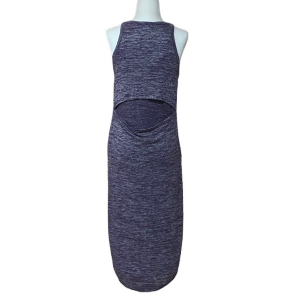 ARITZIA Cut Out Knit Dress Drapy